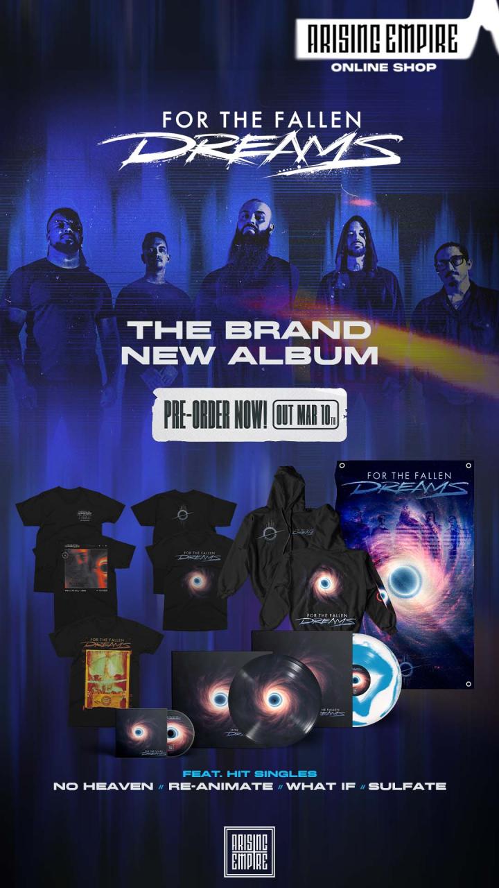 For The Fallen Dreams announce new album and release new single!
