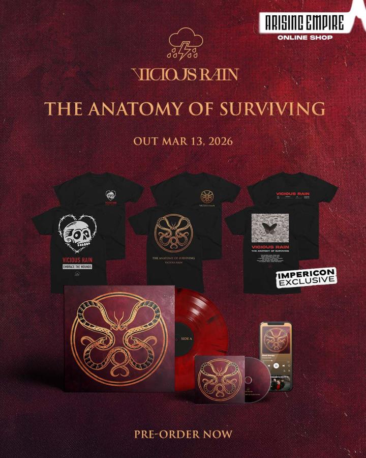 Vicious Rain released their brand new single Silent Therapy and launched pre-orders for their upcoming album The Anatomy of Surviving